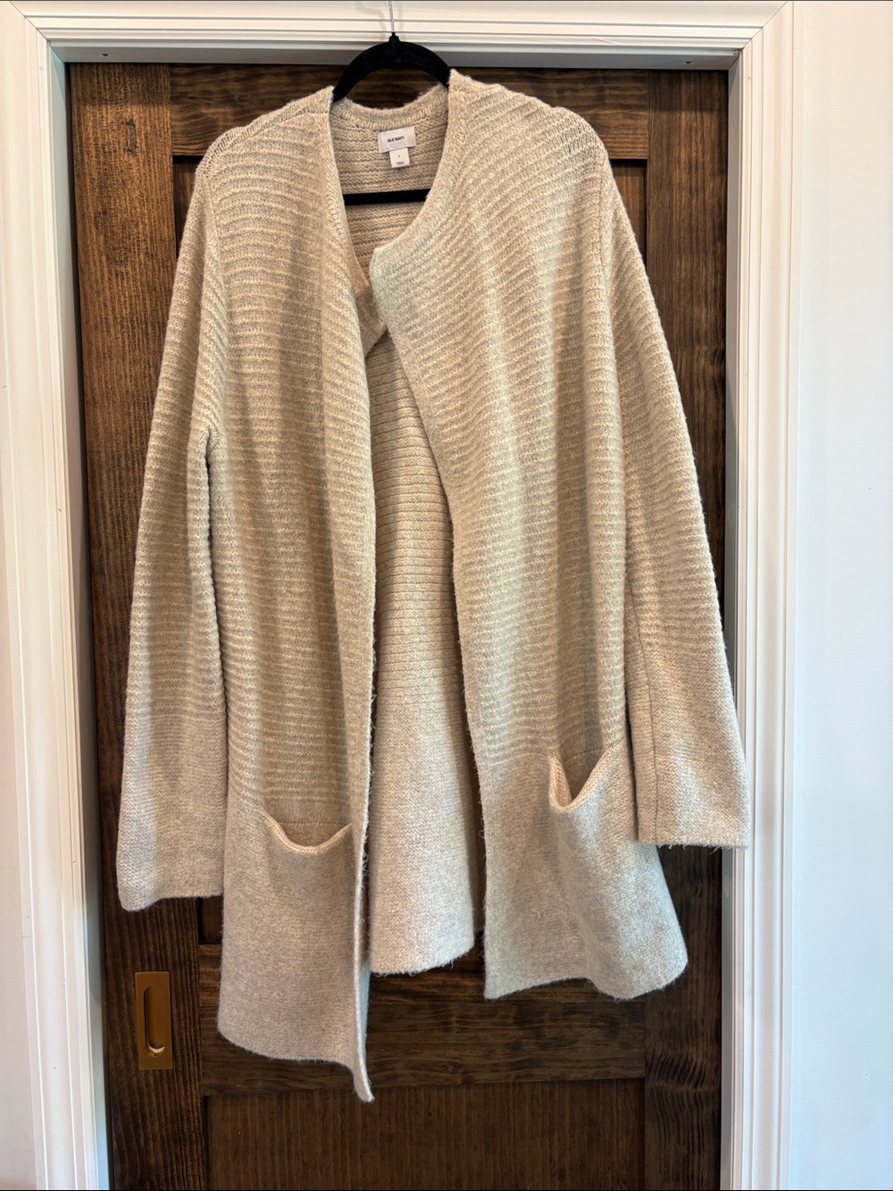 Old Navy Cream Open-Front Women’s Cardigan